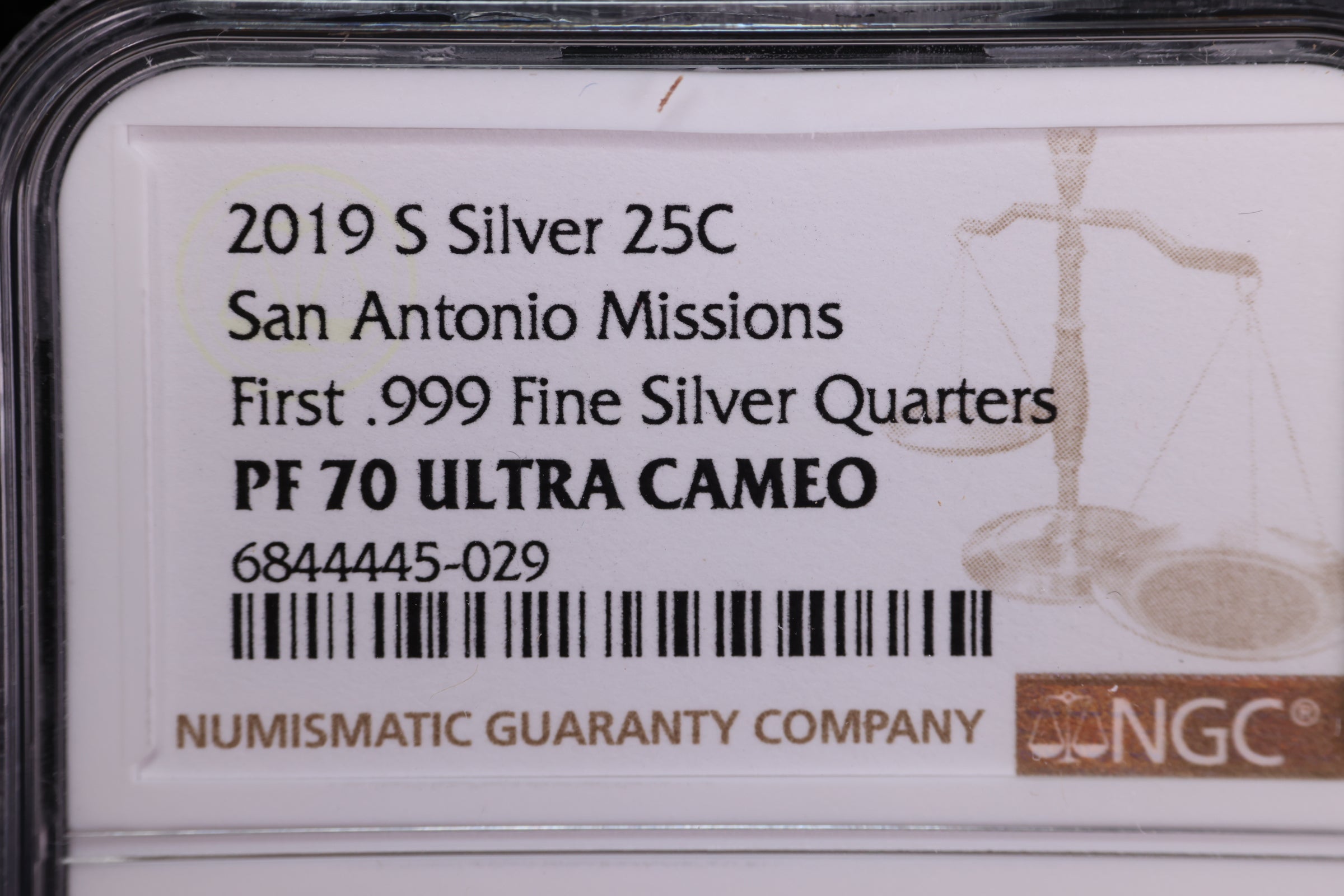 2019-S National Park Silver Proof Quarter, NGC Certified, Store Sale #230826079