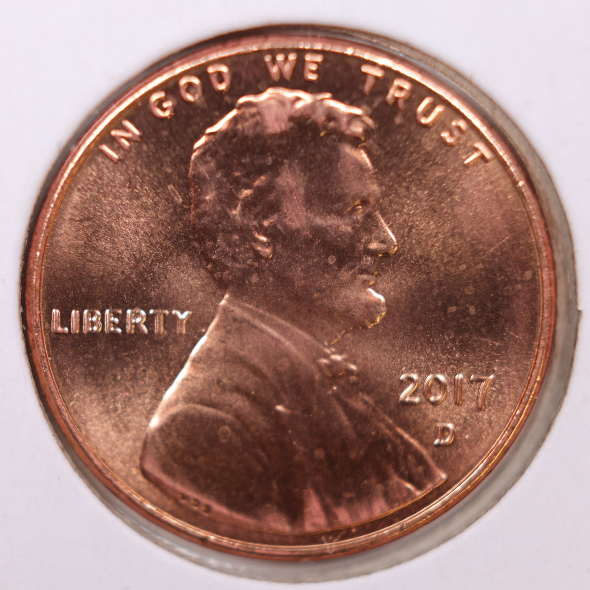2017-D Lincoln Shield Cent, Uncirculated Coin, Store #CT1824