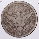 1901-S Barber Silver Half Dollar., Very Good., Circulated Coin., Store