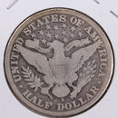 1901-S Barber Silver Half Dollar, Very Good Circulated Coin, Store