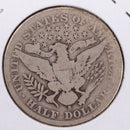 1901-S Barber Silver Half Dollar., Good., Circulated Coin., Store