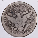 1902 Barber Silver Half Dollar., Very Good., Circulated Coin., Store
