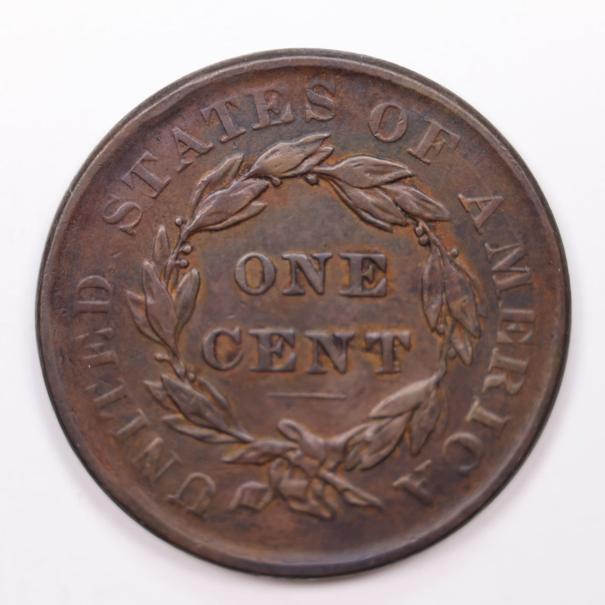 1837 Coronet Head Large Cent, Extra Fine Circulated Coin, Store #CT023.