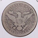 1902-S Barber Silver Half Dollar., Good., Circulated Coin., Store