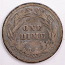 1899-O Barber Silver Dime, Very Good Circulated Coin, Store