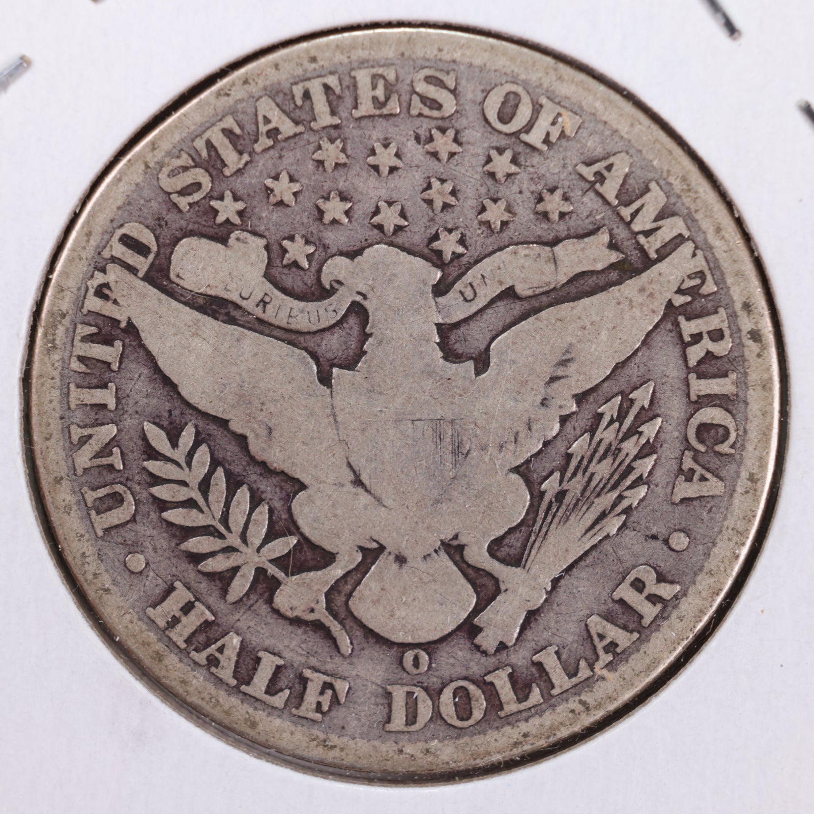 1902-O Barber Silver Half Dollar, Very Good Circulated Coin, Store #HR070