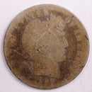1900 Barber Silver Dime, Abt Good Circulated Coin, Store