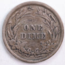 1900 Barber Silver Dime, Very Fine Circulated Coin, Store