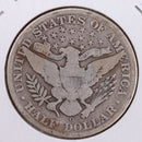 1903-O Barber Silver Half Dollar., Very Good., Circulated Coin., Store