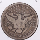 1904 Barber Silver Half Dollar., Very Good +., Circulated Coin., Store
