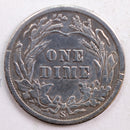 1902-S Barber Silver Dime, Very Fine Circulated Coin, Store