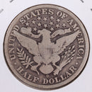 1904-O Barber Silver Half Dollar., Very Good., Circulated Coin., Store