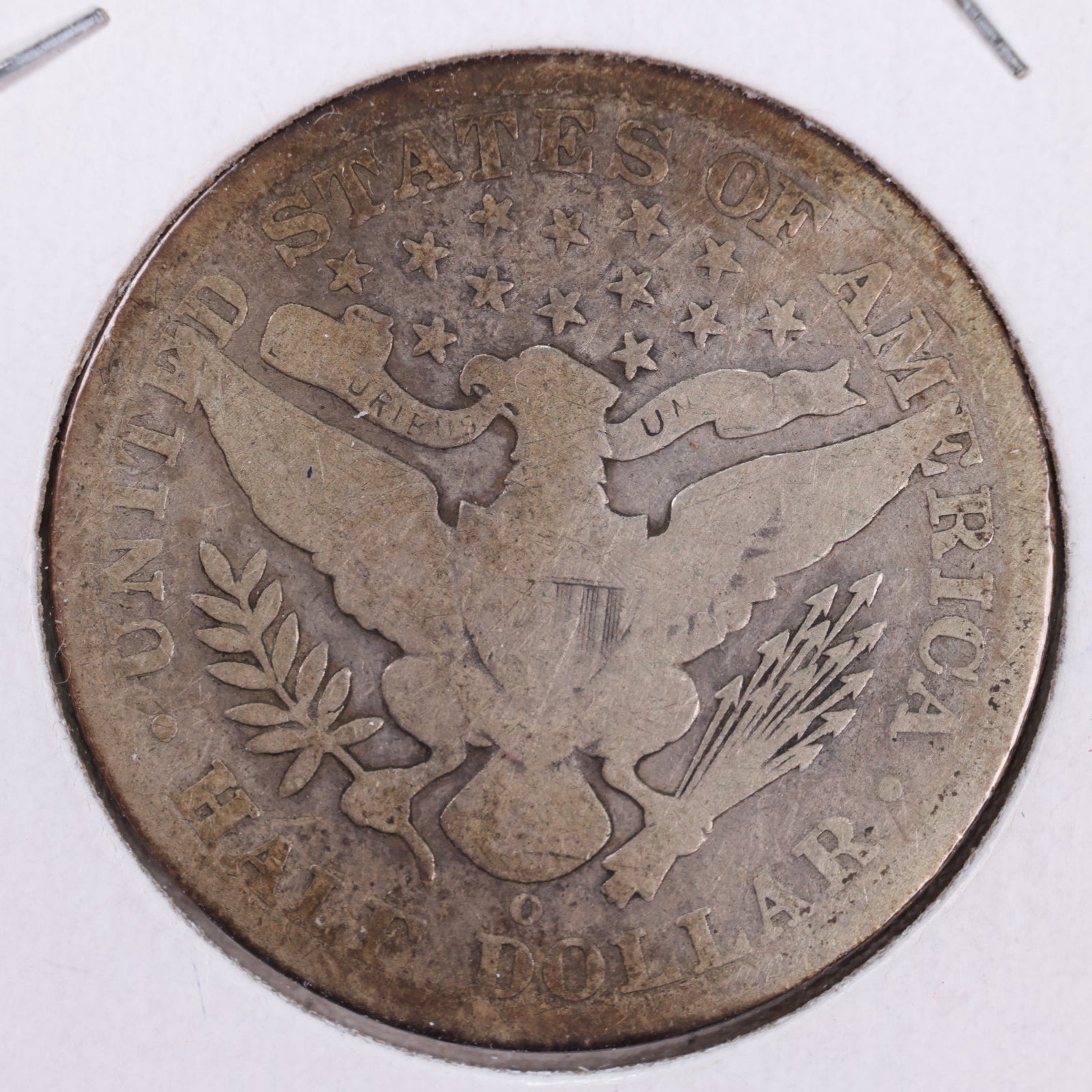 1904-O Barber Silver Half Dollar, Very Good Circulated Coin, Store #HR084