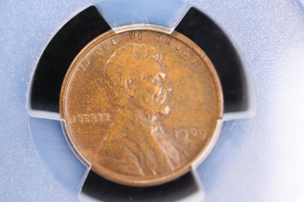 1909-S V.D.B. Lincoln Wheat Cents, (KEY DATE), PCGS Certified. Store #23083053