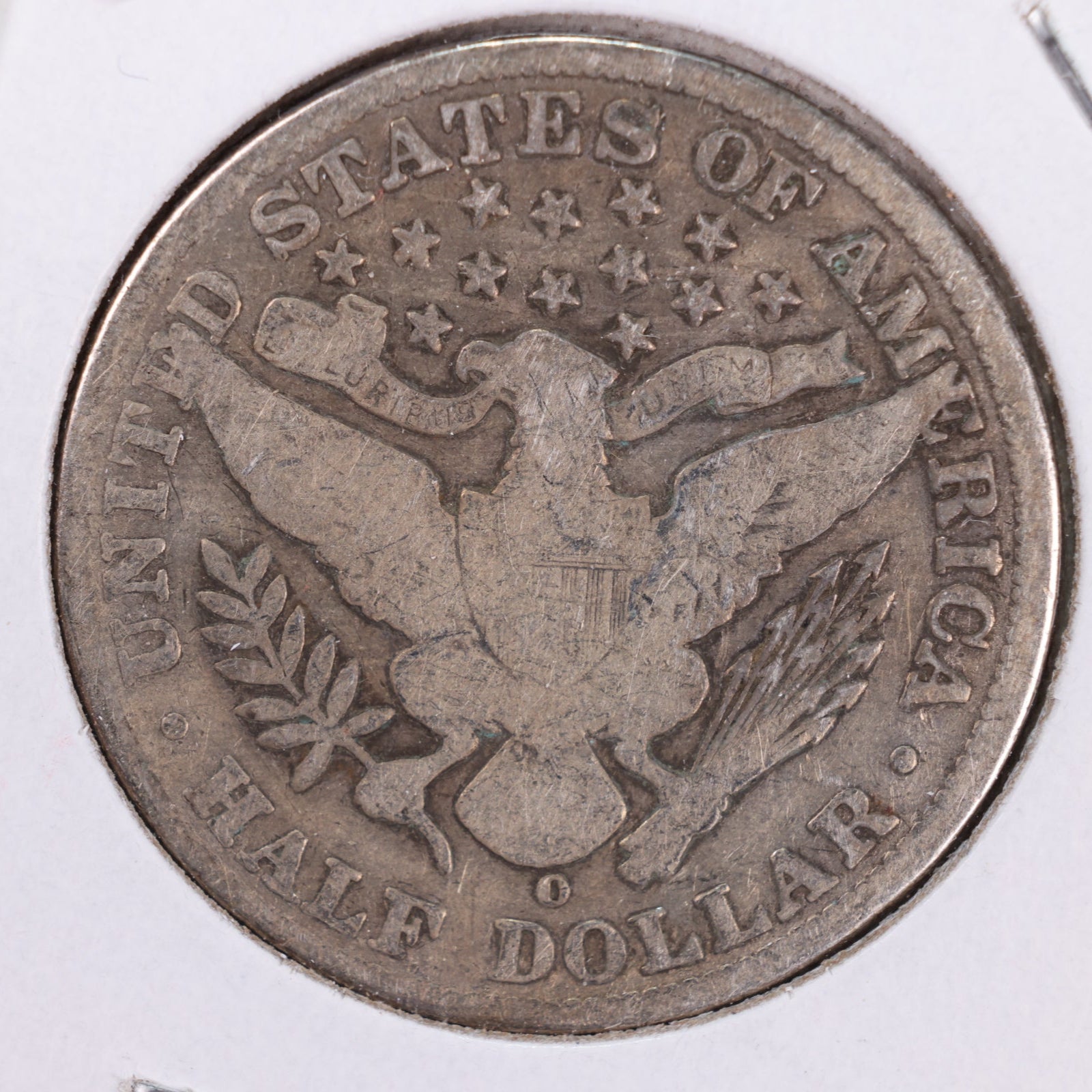 1904-O Barber Silver Half Dollar, Very Good Circulated Coin, Store #HR085