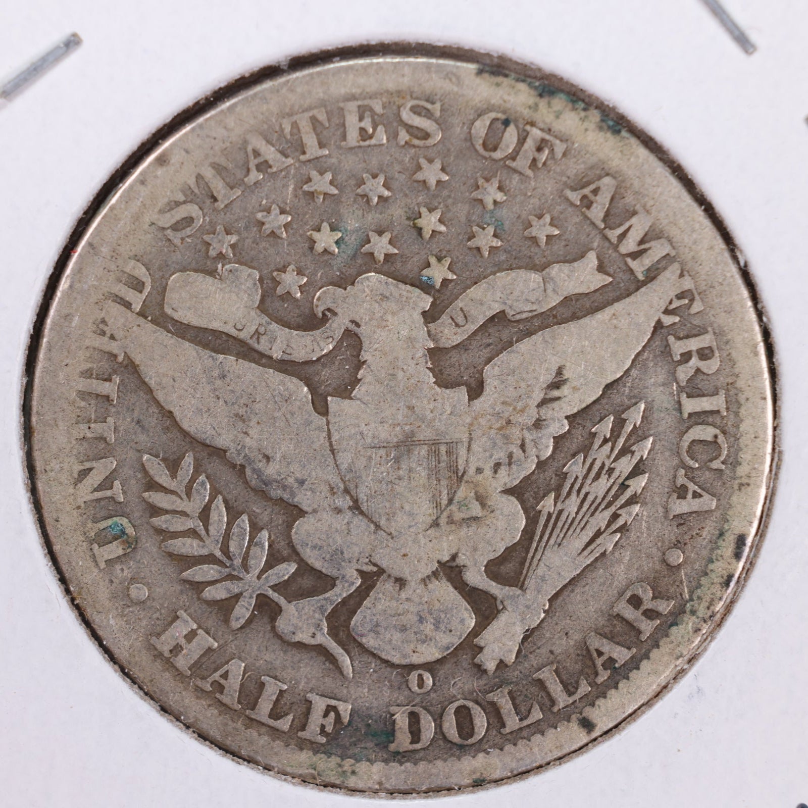 1904-O Barber Silver Half Dollar, Very Good Circulated Coin, Store #HR086