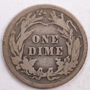 1903 Barber Silver Dime, Good Circulated Coin, Store