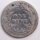 1903-S Barber Silver Dime, Abt Good Circulated Coin, Store