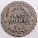1904-S Barber Silver Dime, Good Circulated Coin, Store