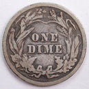 1905 Barber Silver Dime, Fine Circulated Coin, Store