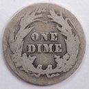 1905 Barber Silver Dime, Abt Good Circulated Coin, Store