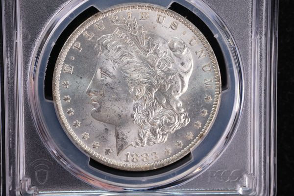 1883-O Morgan Silver Dollar,  PCGS Certified, Affordable Early Date Collectible Coin. Store #23091108