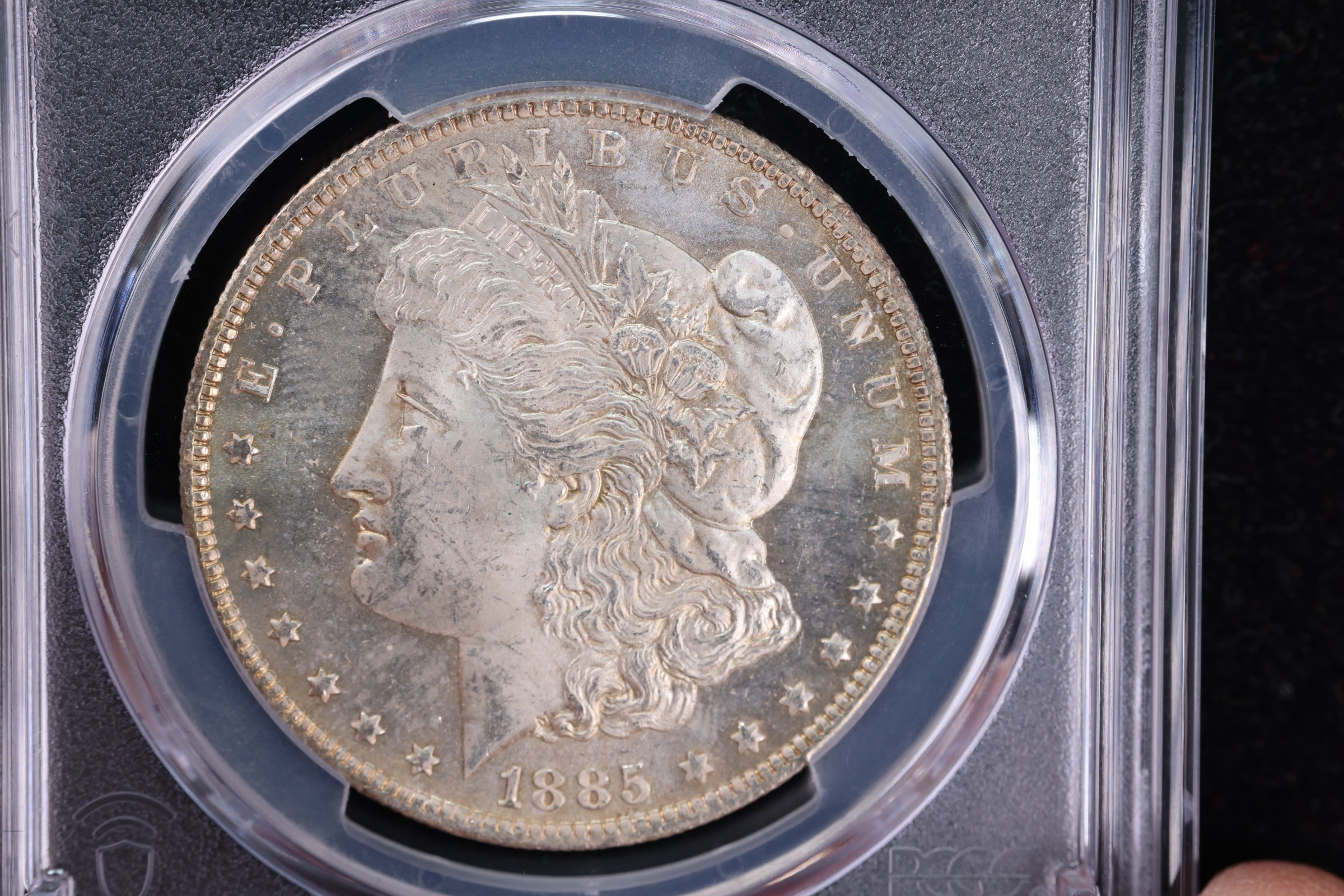 1885-O Morgan Silver Dollar,  PCGS Certified, Affordable Collectible Coin. Store #91110