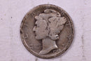 1918 Mercury Silver Dime., Very Good., Store