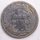 1906-D Barber Silver Dime, Abt Good Circulated Coin, Store