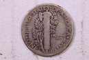 1918 Mercury Silver Dime., Very Good., Store