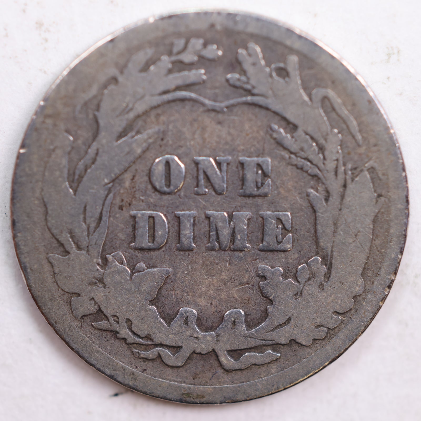 1907 Barber Dime, Good Circulated Coin, Store #DE0458