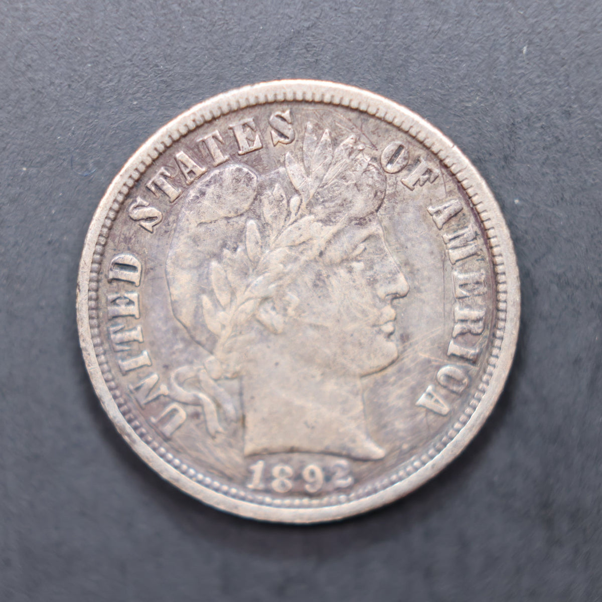 1902-O Barber Silver Dime, Very Fine Plus Circulated Coin, Store Sale #DE121.
