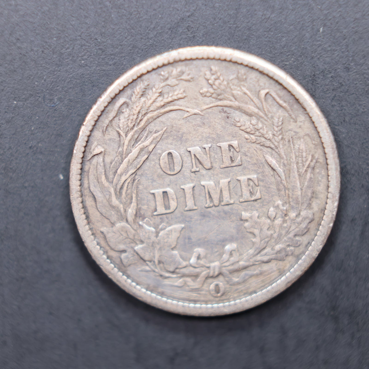 1902-O Barber Silver Dime, Very Fine Plus Circulated Coin, Store Sale #DE121.