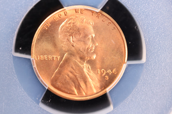 1946-S Lincoln Wheat Cent, PCGS MS67, Affordable Collectible Coin. Store #23091119