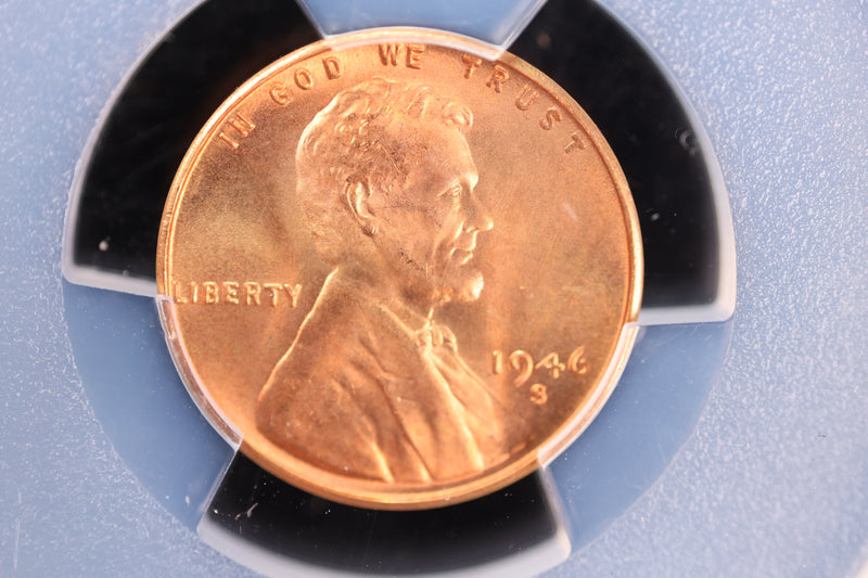 1946-S Lincoln Wheat Cent, PCGS MS67, Affordable Collectible Coin. Store