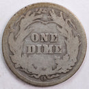 1907-O Barber Silver Dime, Good Circulated Coin, Store