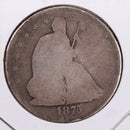 1875-S Seated Liberty Silver Half Dollar., Fair Circulated Coin., Store