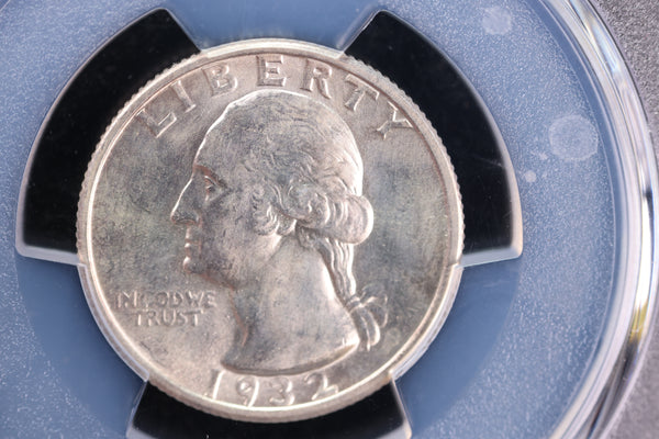 1932-S Washington Silver Quarter, PCGS Certified, Affordable Collectible Coin. Store #23091126