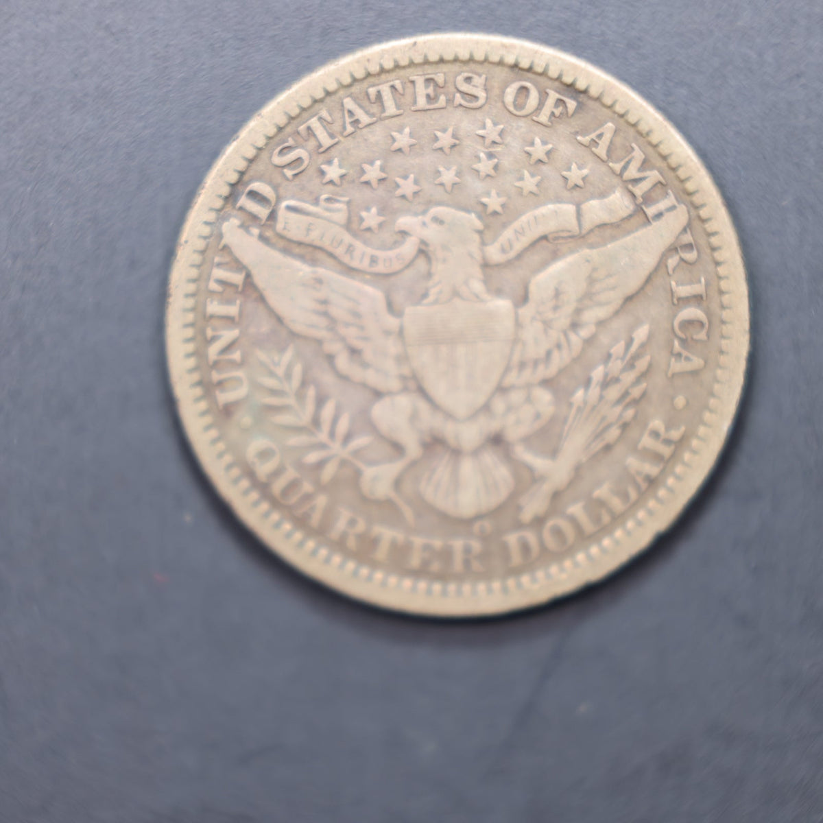 1908 Barber Silver Quarter, Very Fine Circulated Coin, Store SALE #QR1580.