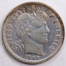 1909 Barber Silver Dime, Fine Circulated Coin, Store