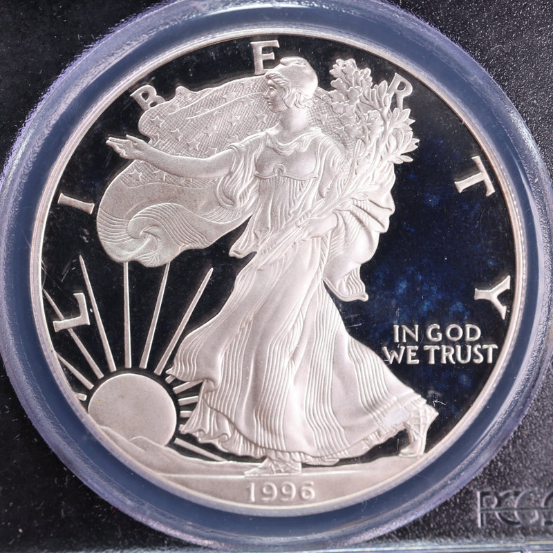 1996-S American Silver Proof Eagle, PCGS PF-70, Affordable Collectible Coin. Store