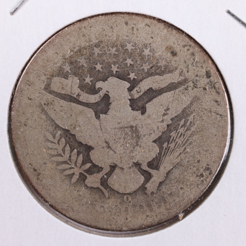 1894-O Barber Silver Half Dollar., About Good., Circulated Coin., Store