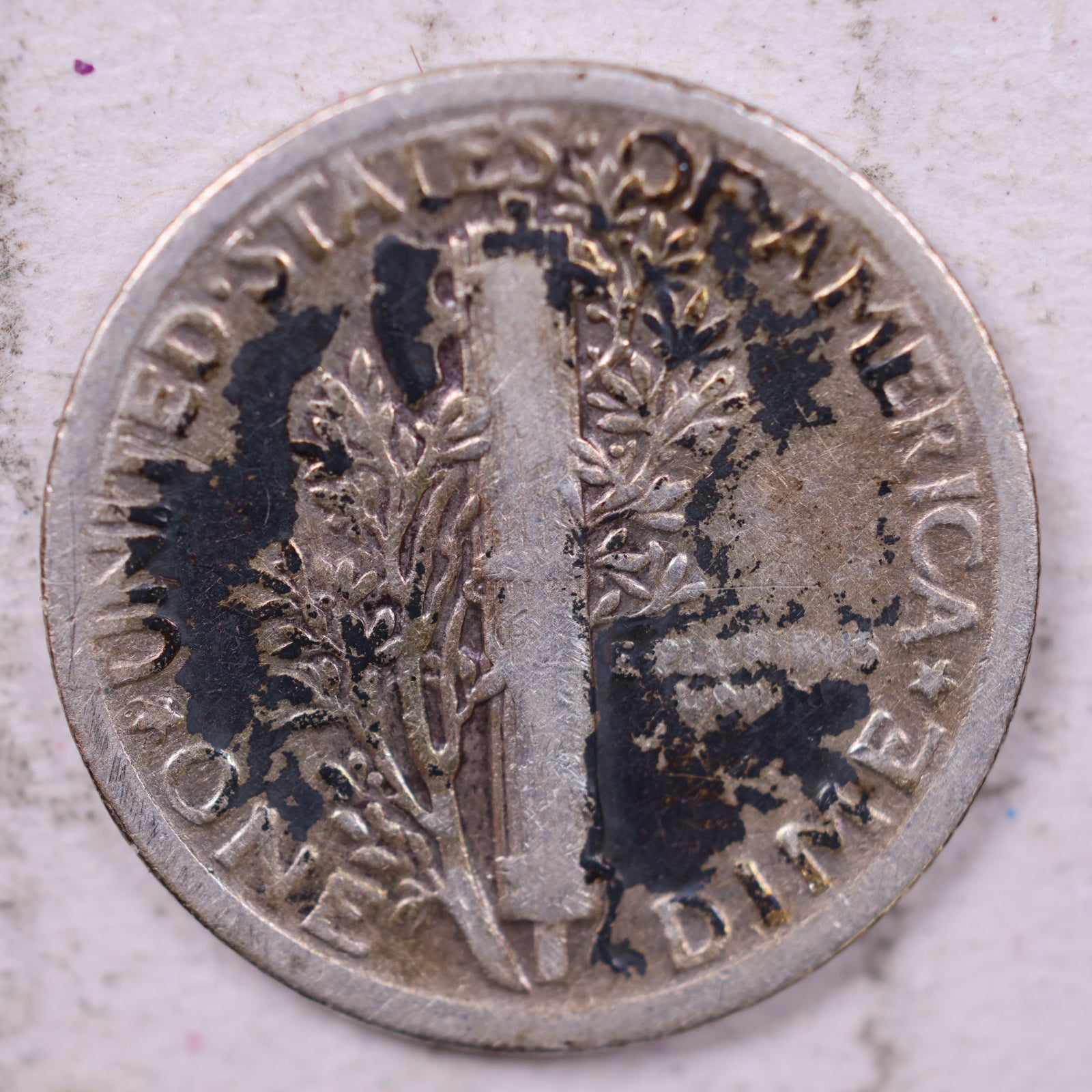 1919 Mercury Dime, Fine Circulated Coin, Store #19759