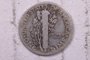 1919 Mercury Silver Dime., Fine., Store