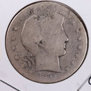1894-S Barber Silver Half Dollar, Abt Good Circulated Coin, Store