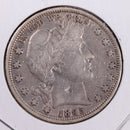 1895 Barber Silver Half Dollar., Very Fine., Circulated Coin., Store