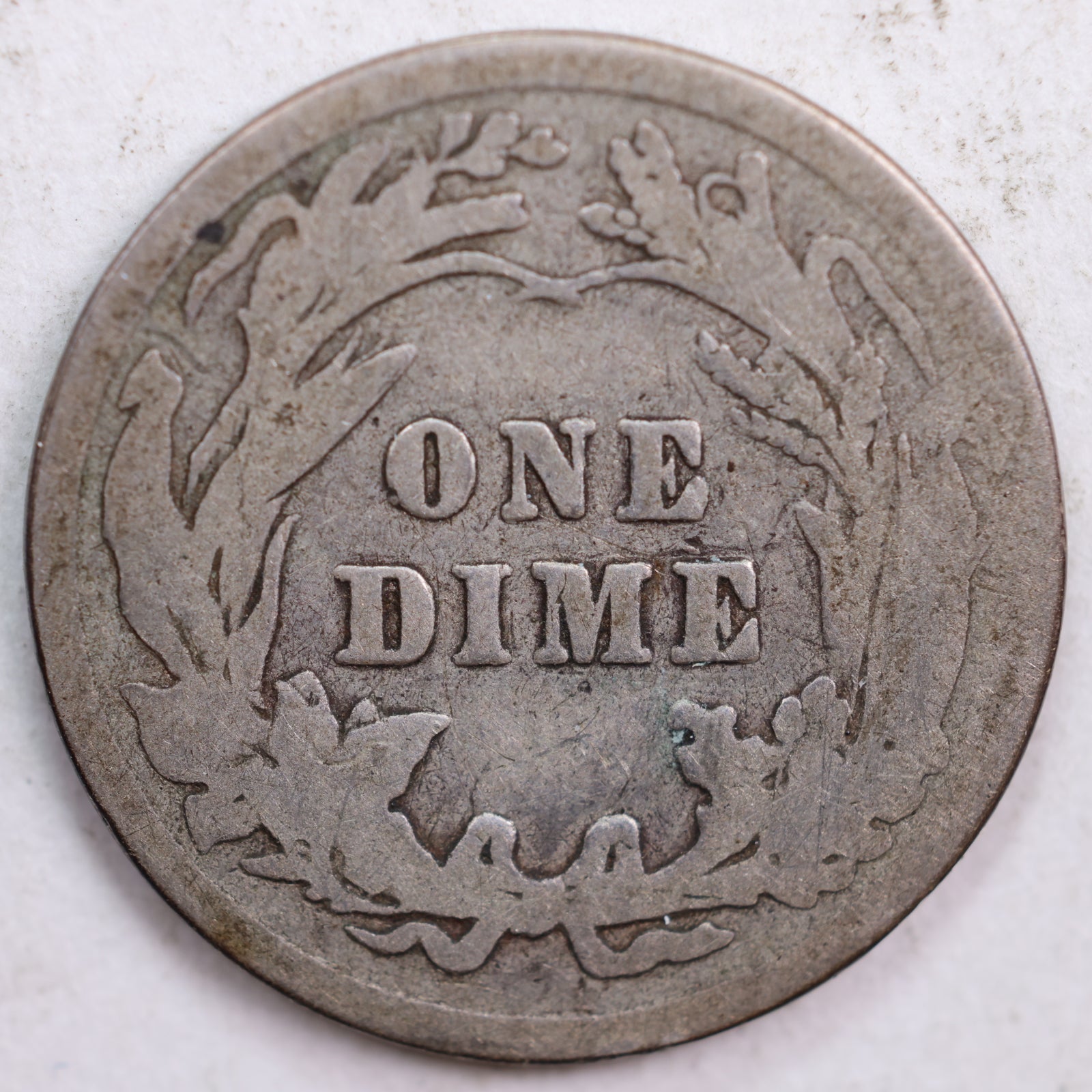 1912 Barber Dime, Good Circulated Coin, Store #DE0422