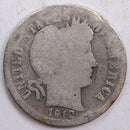1912 Barber Silver Dime, Abt Good Circulated Coin, Store