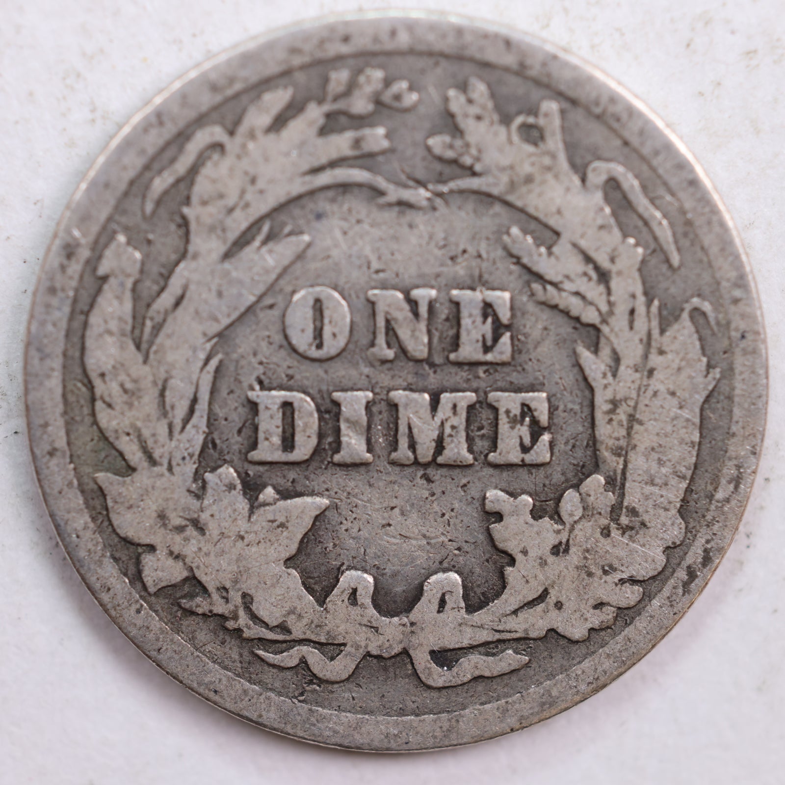 1912 Barber Dime, Good Circulated Coin, Store #DE0420