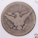 1895 Barber Silver Half Dollar., Good., Circulated Coin., Store